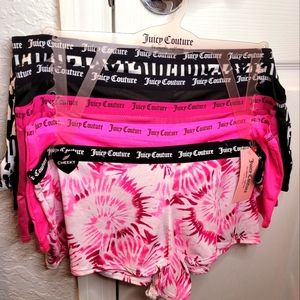 NEW | JUICY COUTURE Boy Short Cut Cheeky 5 Pack